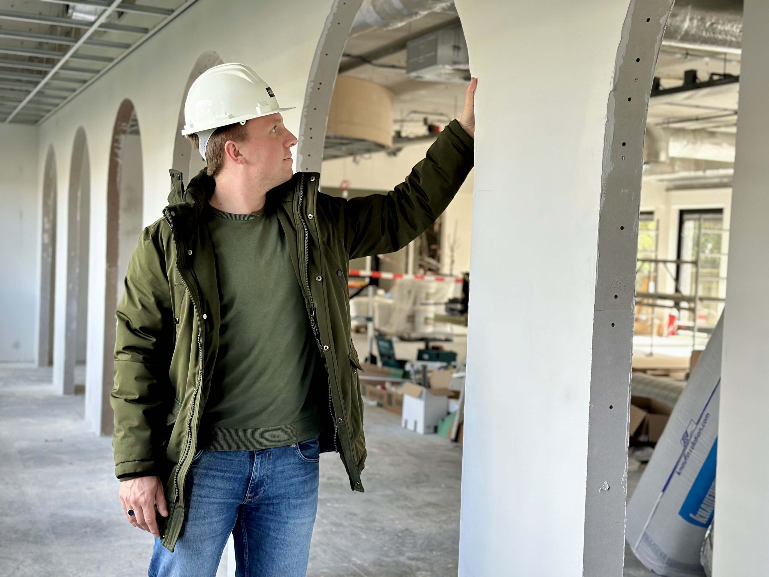 Duurzame dinsdag, Thijs op de bouw