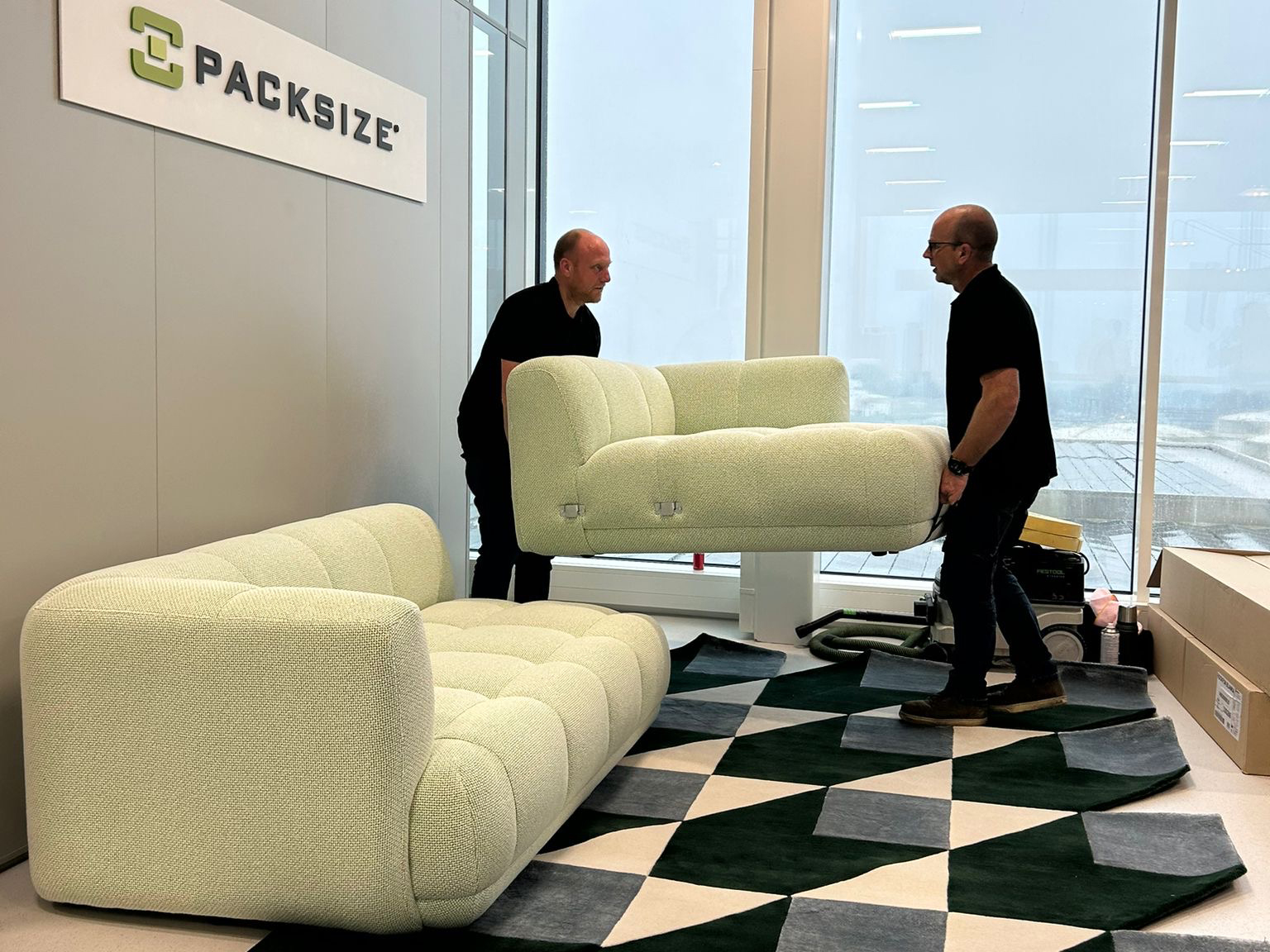 Inhuizen bij Packsize