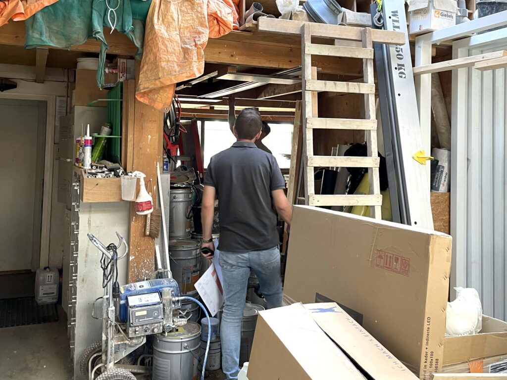 Locatiebezoek klift roest