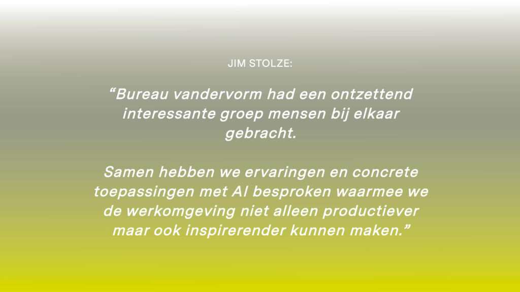 quote Jim Stolze